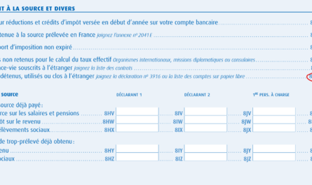 Case 8UU pré-cochée de la déclaration des revenus 2019